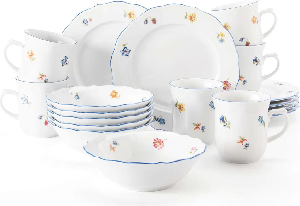 Seltmann Weiden Frühstück-Set Sonate Bunt Landhaus Traditionell 2 Seltmann Weiden Frühstück-Set Sonate Bunt Landhaus Traditionell – Bild 2