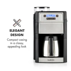 Aromatica II Thermo Kaffeemaschine, Mahlwerk, 1,25 L, Silber -Kaffeegenuss Verkaufsgeschäft 0449c16f6eb3451ae7bee3fb55345b79