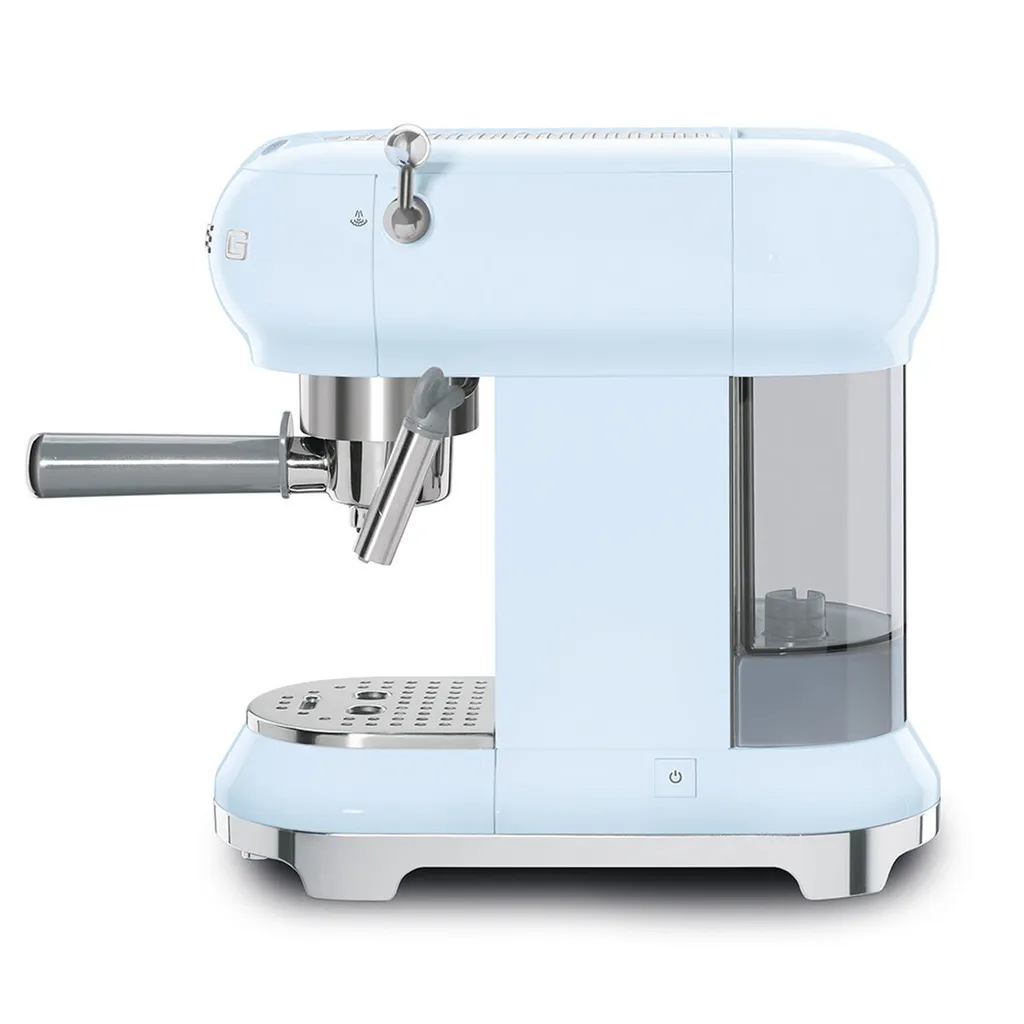 SMEG Espresso Kaffeemaschine Pastell Blau ECF01PBE 7 SMEG Espresso Kaffeemaschine Pastell Blau ECF01PBE – Bild 7