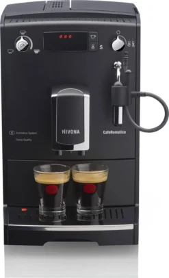 NIVONA NICR 520 CafeRomatica Kaffeevollautomat Schwarz 15 Bar Display ECO-Modus