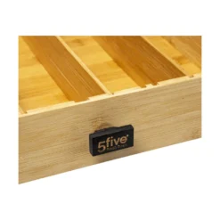 5five Simply Smart Aufbewahrungsbox Kaffe Kapsel Modern Metall Bambus Schwarz/braun 7,5cm X 33cm X 31cm -Kaffeegenuss Verkaufsgeschäft 0819644cdd584535b6e5e5cc3e82d544