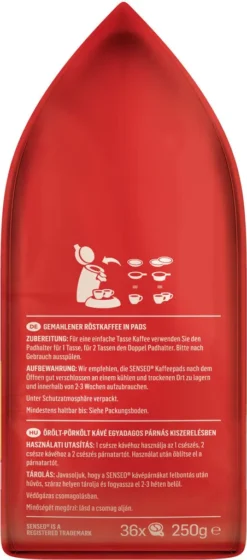 SENSEO Pads Classic UTZ 10 X 36 Getränke Pads Vorratspackung -Kaffeegenuss Verkaufsgeschäft 090943d30784945123aa7b0275e869ab