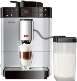 Melitta Caffeo Varianza CSP F570-101 Kaffeevollautomat Mit Milchbehälter, One Touch Funktion - Silber -Kaffeegenuss Verkaufsgeschäft 0b79df445c3b3c4e06a8290b6a28c8b9
