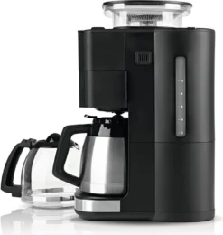 Kaffeemaschine Filterkaffeemaschine Edelstahl Thermoskanne Timer Mit Mahlwerk -Kaffeegenuss Verkaufsgeschäft 0b970e0d5b069b266a21629429075fcd
