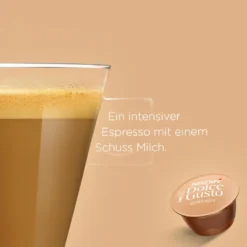 Nescafé® Nescafé Dolce Gusto Cortado Espresso Macchiato | 16 Portionen -Kaffeegenuss Verkaufsgeschäft 0bb96455bca6024254c735a9d524209b
