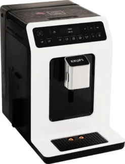 Krups Evidence EA8901 Freistehende Vollautomatische Espressomaschine 2,3L 2Tassen White - Kaffeemaschine (Freistehend, Espressomaschine, 2,3 L, Integriertes Mahlwerk, 1450 W, Weiß) -Kaffeegenuss Verkaufsgeschäft 0fae68369315589ecd0a7f82cd263d17