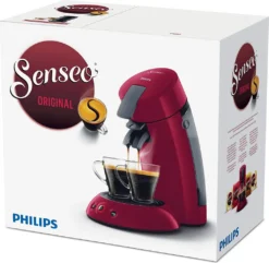 Philips Senseo Kaffeepadmaschine HD 6553/80 Original, Farbe Rot -Kaffeegenuss Verkaufsgeschäft 10ac0d04fe4d69e4d71bfc83d9a40977