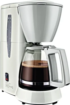 MELITTA Kaffeeautomat Single5 M 720-1/1 5Tassen 600Watt Weiß/grau -Kaffeegenuss Verkaufsgeschäft 12206b53b00dc1a4e2f7e03ff1e8e50c