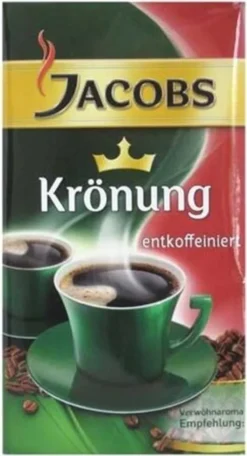 Jacobs Filterkaffee Krönung Entkoffeiniert | Gemahlen | 500g -Kaffeegenuss Verkaufsgeschäft 1532f5c81045f8abaf4021955b05def2