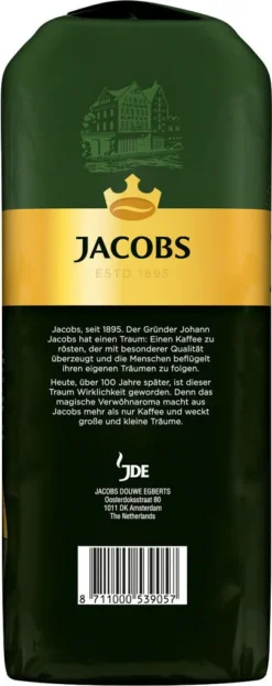 JACOBS Kaffeebohnen Expertenröstung Espresso 3 Kg Ganze Espressobohnen + 1 Jacobs Barista Becher + 1 Dose -Kaffeegenuss Verkaufsgeschäft 182717db8bc5e65b5860e87278ec406e