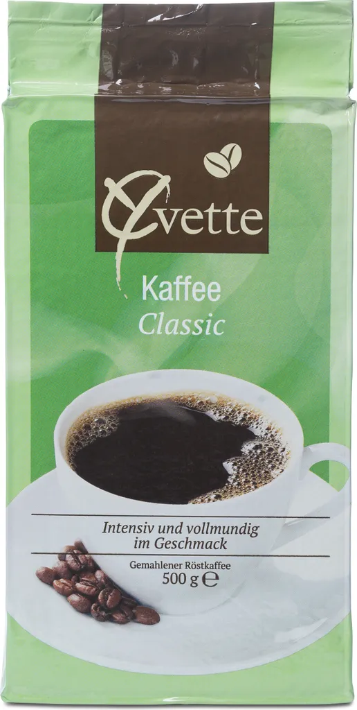Yvette Kaffee Filterkaffee Filterkaffee 500g Classic 1 Yvette Kaffee Filterkaffee Filterkaffee 500g Classic