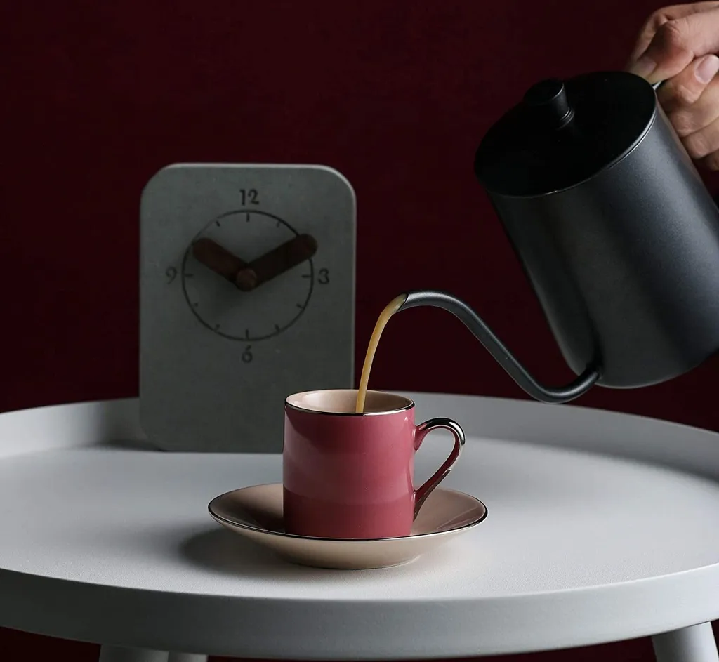 Artvigor, Porzellan Kaffeeservice, Bunt 12 Teilig Kaffee Set, Mit 6 Espressotassen 80 Ml, 6 Untertassen, Mehrfarbig 6 Artvigor, Porzellan Kaffeeservice, Bunt 12 Teilig Kaffee Set, Mit 6 Espressotassen 80 Ml, 6 Untertassen, Mehrfarbig – Bild 6