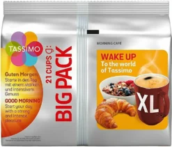 TASSIMO Rund-Um-Die-Uhr-Paket Morning Café XL - Krönung XL - Café Hag Crema -Kaffeegenuss Verkaufsgeschäft 1970c6541a9958814a889ea58807a064