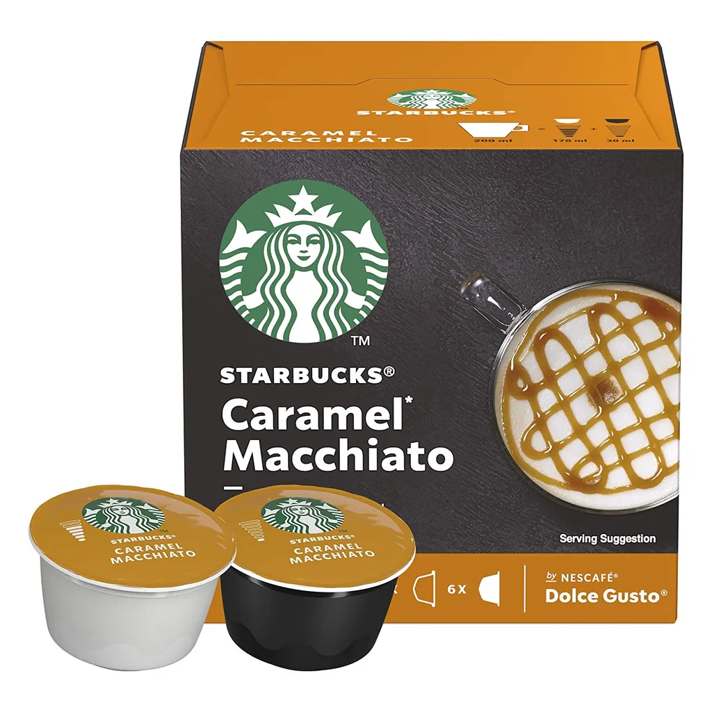 Nestlé® Starbucks By Nescafe Dolce Gusto Caramel Macchiato Arabica Kaffee 12 Kapseln 5 Nestlé® Starbucks By Nescafe Dolce Gusto Caramel Macchiato Arabica Kaffee 12 Kapseln – Bild 5
