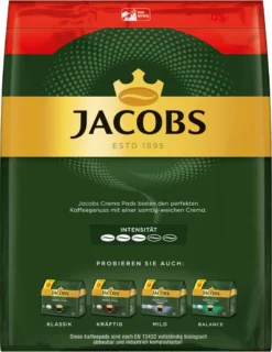 JACOBS Pads Crema Classic UTZ- 5 X 36 Getränke Vorteilspack + 1 Senseo Dose -Kaffeegenuss Verkaufsgeschäft 1a168982e042fb7d23ebab9d8ba737c0