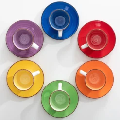 Kaffeeservice Steinzeug, Vancasso BONITA 12 Teiliges Kaffeeset, Cappuccino Tassenset Für 6 Personen, Tassen Und Untertassen -Kaffeegenuss Verkaufsgeschäft 1cd3d69f844bc5d485c6f62227b88ddb