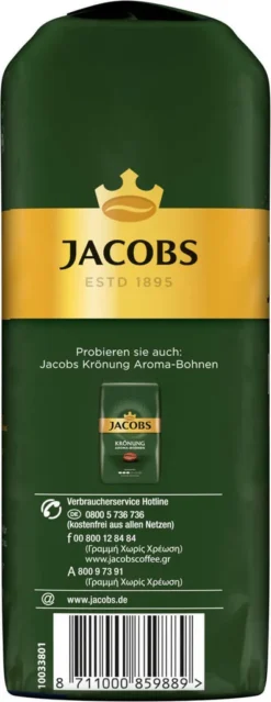 JACOBS Kaffeebohnen Krönung Aroma-Bohne Kräftig 6x500g Ganze Kaffee Bohnen -Kaffeegenuss Verkaufsgeschäft 1d91eb26b45e0fa92cd5d11961370d39