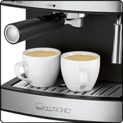 Clatronic ES 3643 Espresso- Und Cappuccino-Automat, 15 Bar Pumpdruck, Tassenvorwärmfunktion, Mit Aufschäum- Und Heißwasserfunktion 17 Clatronic ES 3643 Espresso- Und Cappuccino-Automat, 15 Bar Pumpdruck, Tassenvorwärmfunktion, Mit Aufschäum- Und Heißwasserfunktion -Kaffeegenuss Verkaufsgeschäft 1f1475e93c387df5d03b7af67fade9bb