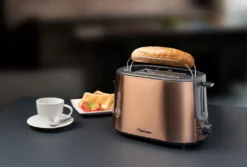 Bestron Filter-Kaffeemaschine Für 8 Tassen Kaffee, Inkl. 1L Thermokanne + Toaster Mit 2 Röstkammern + Wasserkocher Mit 360° Basis, Vorteilspaket Der Copper Collection, Farbe: Kupfer -Kaffeegenuss Verkaufsgeschäft 1f8d6d6b60ed85a4d5bdaa77e5521a02