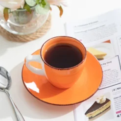 Kaffeeservice Steinzeug, Vancasso BONITA 12 Teiliges Kaffeeset, Cappuccino Tassenset Für 6 Personen, Tassen Und Untertassen -Kaffeegenuss Verkaufsgeschäft 209f913751c3237acf4a516d2f794b11