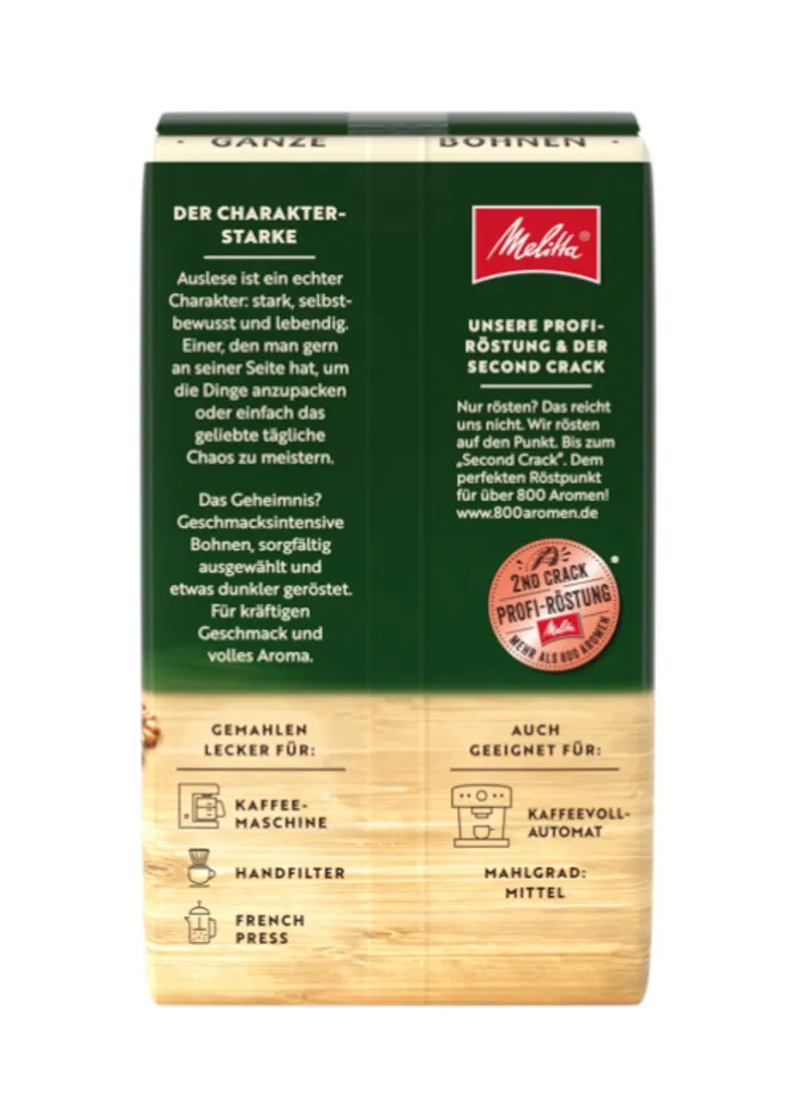 MELITTA Filterkaffee Auslese Klassisch Gemahlener Röstkaffee 6 X 500g Kräftig 3 MELITTA Filterkaffee Auslese Klassisch Gemahlener Röstkaffee 6 X 500g Kräftig – Bild 3
