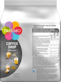 TASSIMO Kapseln Choco-Chai-Paket Milka & Chai Latte à 3 X 8 Portionen - 48 Getränke -Kaffeegenuss Verkaufsgeschäft 218a4c30cdef64882690cf987b38af3d 1