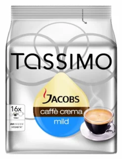 Tassimo Jacobs Caffè Crema Mild | 16 T Discs, Kaffeekapseln 13 Tassimo Jacobs Caffè Crema Mild | 16 T Discs, Kaffeekapseln -Kaffeegenuss Verkaufsgeschäft 21c4c69d396d09e76d40f4c22ef24b2c