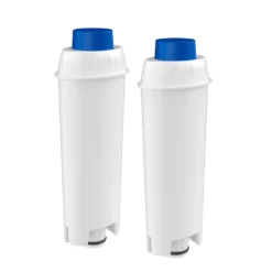2x Wessper AquaLunga Wasserfilterpatrone Für DeLonghi Espressomaschinen (SER3017 DLS C002)