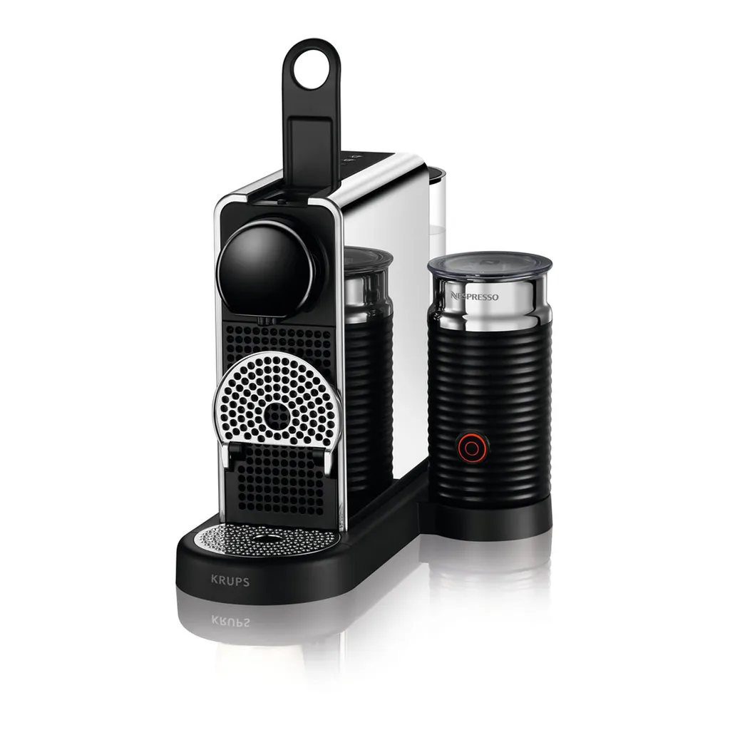 Krups NES CITIZ PLATINUM & MILK XN630, Pad-Kaffeemaschine, 1 L, Kaffeekapsel, 1260 W, Edelstahl 4 Krups NES CITIZ PLATINUM & MILK XN630, Pad-Kaffeemaschine, 1 L, Kaffeekapsel, 1260 W, Edelstahl – Bild 4