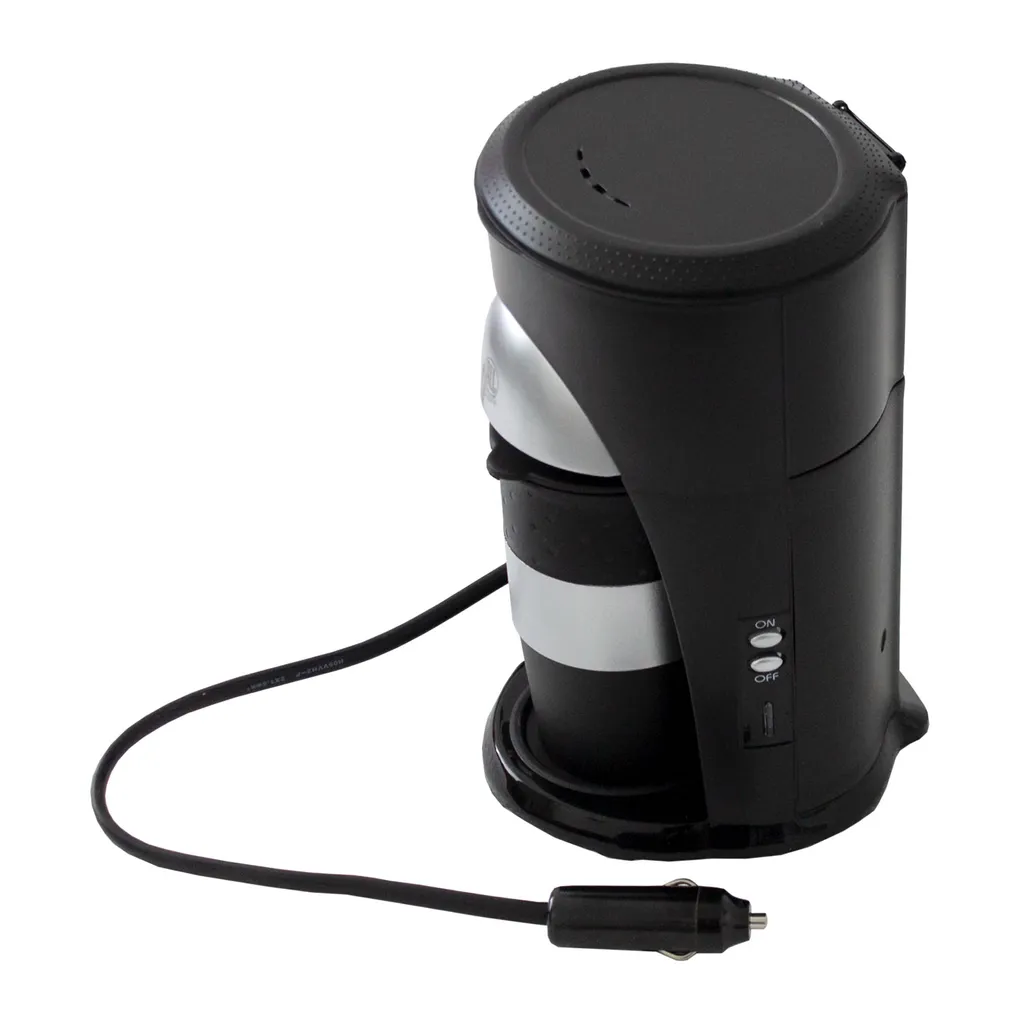 LKW Kaffeepadmaschine Inkl. Becher Mit Stecker Für Den Zigarettenanzünder 24V / 300W 1 LKW Kaffeepadmaschine Inkl. Becher Mit Stecker Für Den Zigarettenanzünder 24V / 300W