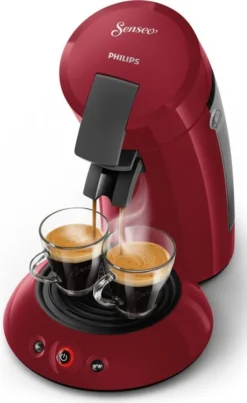 Philips Senseo Kaffeepadmaschine HD 6553/80 Original, Farbe Rot -Kaffeegenuss Verkaufsgeschäft 2873e1cd5a916a034d744ac5bb53d35a