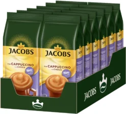 Kaffeegenuss Verkaufsgeschäft 17 JACOBS Momente Typ Choco Cappuccino Mit Milka 12 X 500 G Beutel