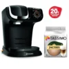 Bosch TASSIMO TAS6502 My Way 2 Kaffeemaschine Schwarz + 20€ Gutschein + 1 Packung Latte Macchiato