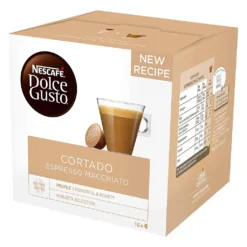 Nescafé® Nescafé Dolce Gusto Cortado Espresso Macchiato | 16 Portionen -Kaffeegenuss Verkaufsgeschäft 2ae767844ac8f771a4999bb8bed74a78
