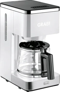 GRAEF FK401EU Kaffeemaschine 10 Tassen 1000Watt Weiß