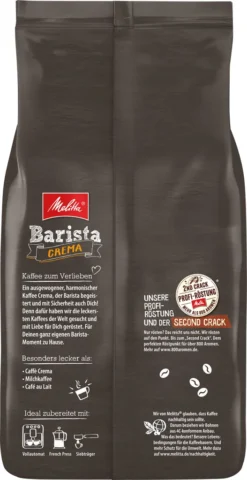 MELITTA Ganze Kaffeebohnen Barista Crema 1100g Ausgewogen Harmonisch Stärke 3 -Kaffeegenuss Verkaufsgeschäft 2bbdbf5710223e617b90724eed1bc2bd