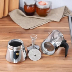 GRÄWE Espressokocher Mit Glaskanne, 9 Tassen -Kaffeegenuss Verkaufsgeschäft 2d2136446cb7cbc5792809832ee1fbb0