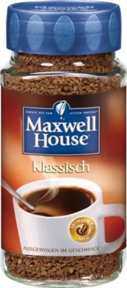 Maxwell House Klassisch, Löslicher Kaffee, 200g-Glas -Kaffeegenuss Verkaufsgeschäft 2f0ea565a2948f4d84598049e37a47bc