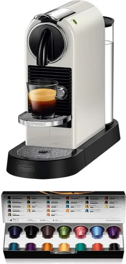 De'Longhi DeLonghi EN 167.W Citiz Nespresso Kaffeekapselmaschine Weiß -Kaffeegenuss Verkaufsgeschäft 31019096c669023eaa099118640ded8b