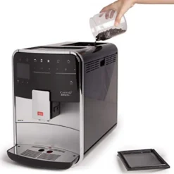 Melitta Caffeo Barista T Smart F831-101 Kaffeevollautomat, Smartphone-Steuerung, Silber -Kaffeegenuss Verkaufsgeschäft 3120b8163848134a914d8e25a5df9bc3