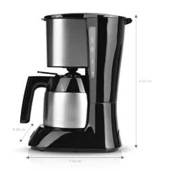Kaffeemaschine Filter Kaffeemaschine 10 Tassen Thermoskanne Edelstahl Glaskanne -Kaffeegenuss Verkaufsgeschäft 31b8f3b7e50218c04b8e8224848a9209