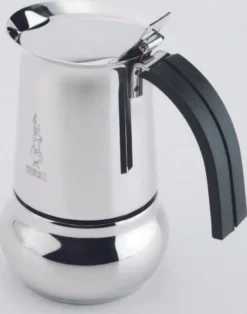 Bialetti Kitty 0,23 L Schwarz, Edelstahl - Italienische Kaffeemaschinen (0,23 L, Schwarz, Edelstahl, 4 Tassen, Edelstahl, Kitty, 1 Stück(e)) -Kaffeegenuss Verkaufsgeschäft 31e4c34150538db90f8e901b23f5fa42