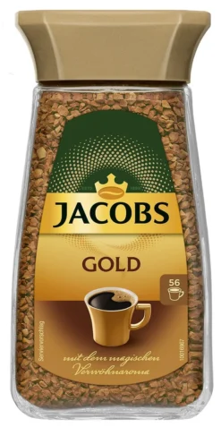 Jacobs Gold | Löslicher Kaffee | 200g-Glas -Kaffeegenuss Verkaufsgeschäft 31ef1c5a9413aeb6a5437799ffc0df40