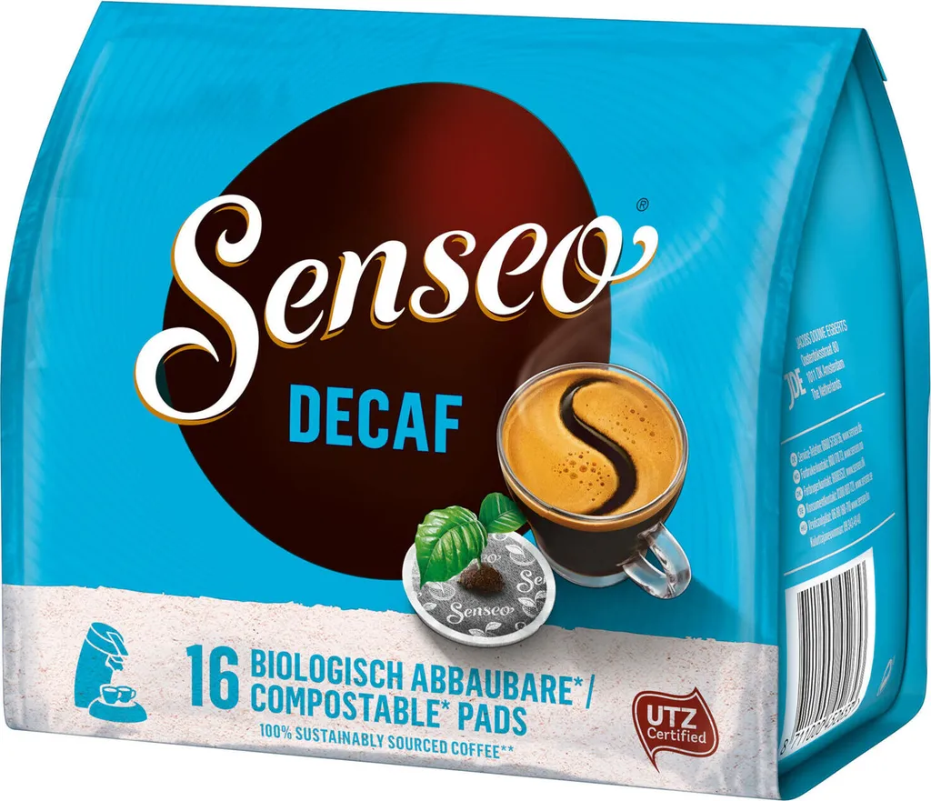 SENSEO Pads Decaf Entkoffeiniert Senseopads UTZ 80 Getränke Pads 4 SENSEO Pads Decaf Entkoffeiniert Senseopads UTZ 80 Getränke Pads – Bild 4