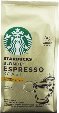 Nestlé® Starbucks Blonde Espresso Roast, Süsse Röstung, Ganze Bohne, 200 G -Kaffeegenuss Verkaufsgeschäft 33800263513f06a4e795d0212df794c2