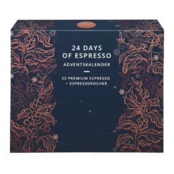 Kaffee Adventskalender "Espresso" Inkl. Espressokocher -Kaffeegenuss Verkaufsgeschäft 33b12eaadf701c410c54d09370579a6a