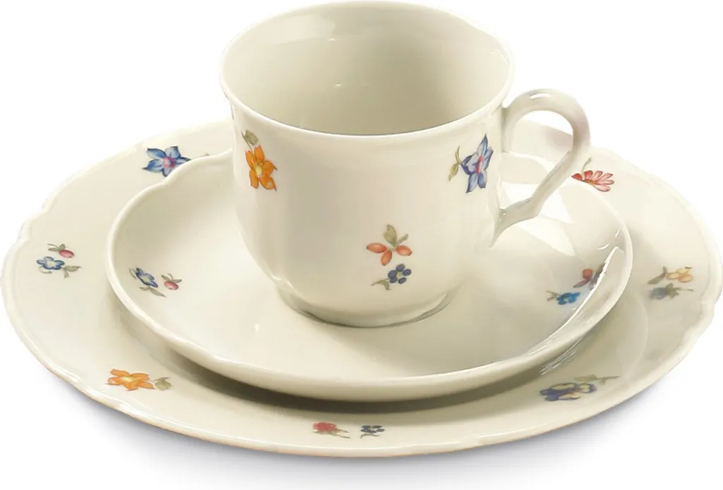 Seltmann Kaffeeservice 18 Tlg Marie-Luise Elfenbein 44714 Porzellan 11 Seltmann Kaffeeservice 18 Tlg Marie-Luise Elfenbein 44714 Porzellan – Bild 11