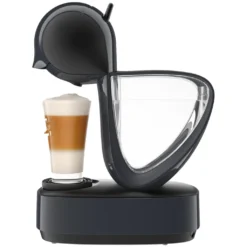 Krups Kapselmaschine KP 173B Nescafe Dolce Gusto Infinissima Cosmic-Grey, Farbe:Cosmic-Grau -Kaffeegenuss Verkaufsgeschäft 3541f0a1255a554bc41d5acdd54542a1