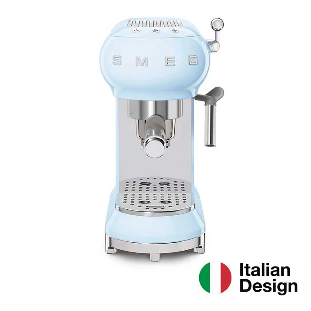 SMEG Espresso Kaffeemaschine Pastell Blau ECF01PBE 8 SMEG Espresso Kaffeemaschine Pastell Blau ECF01PBE – Bild 8