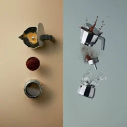 Alessi Moka - Espressokocher, 3 Tassen -Kaffeegenuss Verkaufsgeschäft 3723d3206fdd8a69ec4f185cc6afb890